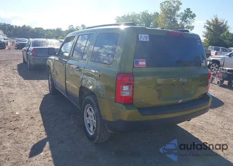 2012 Jeep Patriot Sport from USA, damaged, VIN 1C4NJPBA0CD590652